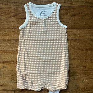 Goumi Picnic Romper Size 12-18 months organic